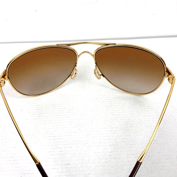 Oakley Caveat Women's Sunglasses Polished Gold Brown Gradient - Picture 8 of 16